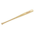 34" Natural Finish Imprinted Novelty Baseball Bats